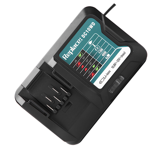 Hurtig Lithium Batterilader til 10.8V 12V Makita DC10WD/BL1015