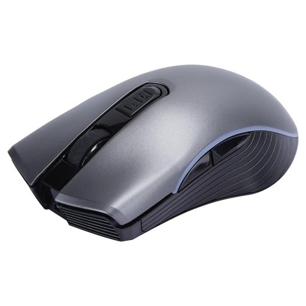 Trådløs mus til Bluetooth Genopladelig DualMode Computer Lydløs Spil Kontor Universal (Space Gray (Dual Mode) 2.4G+for Bluetooth )