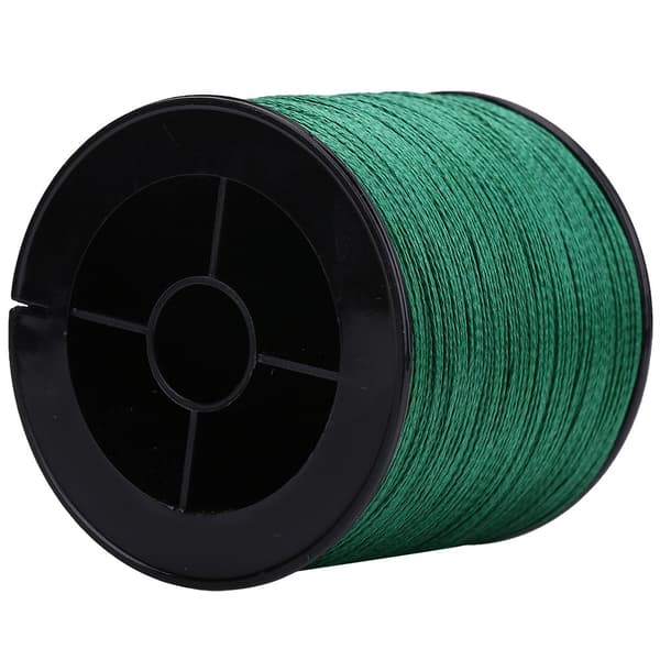Superstark 300m PE Flätad Fiskelina 4 Trådar Multifilament Grön