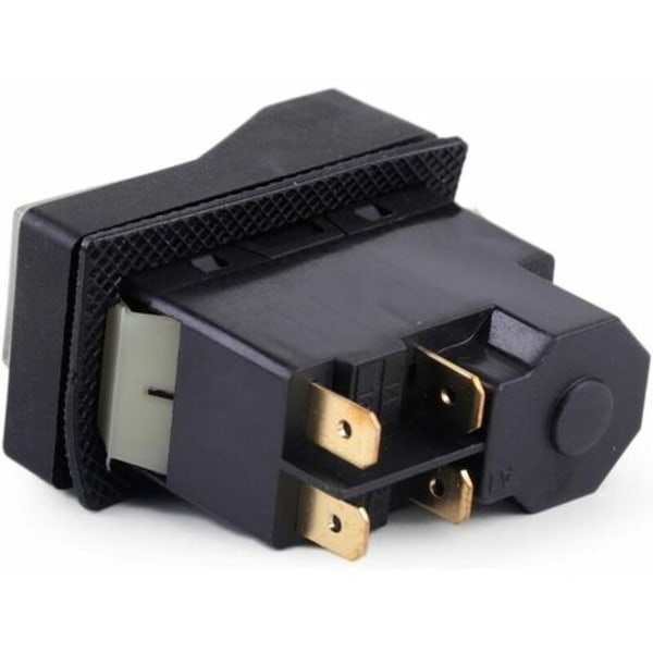 250V IP55 KJD17 KLD28 4 Pin Start Stop On Volt 2BTN Power Off Switch Velegnet til værkstedsmaskiner (leveret af Amazon)