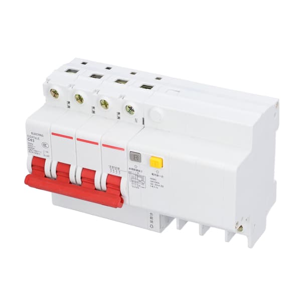 DZ47sLE C63 4P+N 63A 400V AC Miniatyrbryter Lekkasjebeskyttelse