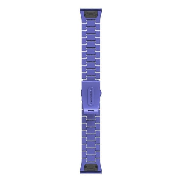 Til Garmin Fenix 8 43mm/Descent MK3 43mm Urrem 20mm Plast 3-perle Håndledsrem Multicolor Blue