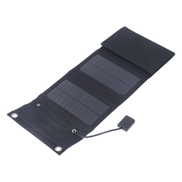 15W Bærbart solpanel USB Høj effektivitet IP65 Vandtæt Foldbar solcelleoplader til bærbar computer og tablet