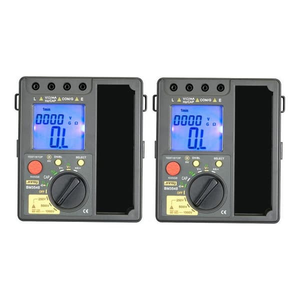 DEBUNS 1000V3548 Högprecisions digital multimeter pekarmotståndsmätare