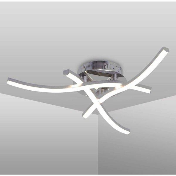 Kolmen ristin silikoni 4000K talon LED-valaistus Minimalistinen olohuoneen valaistus, olohuoneeseen, eteiseen, makuuhuoneeseen
