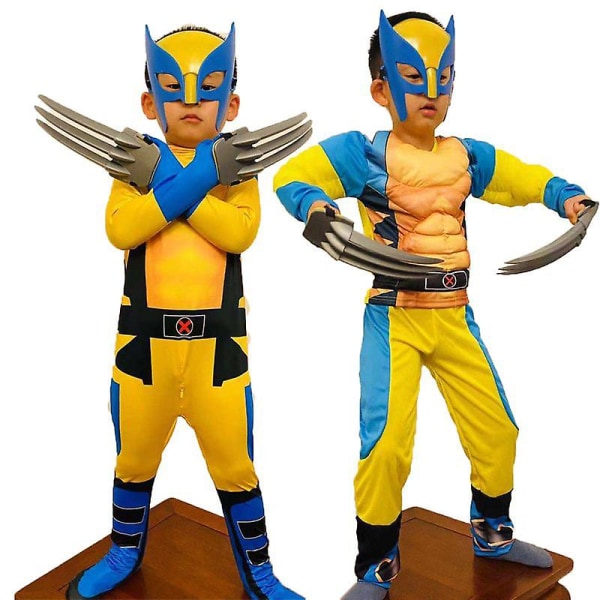 Wolverine Halloween muskel kostume XL