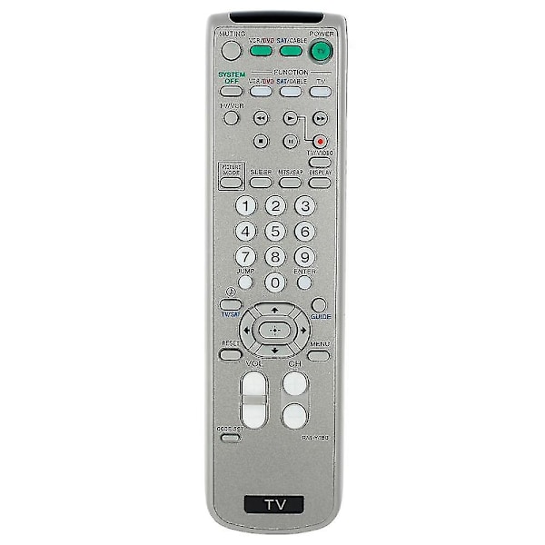 ny fjernkontroll Rm-y180 For Sony Tv Vcr Dvd Kv-20fv300 Kv-27fa310 Kv-32fs320 Kv-29fs120