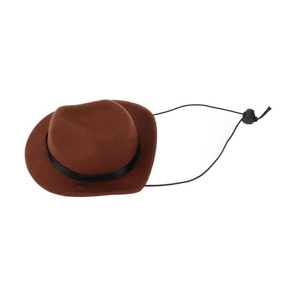 Morsom Kjæledyr Cowboyhatt Brun