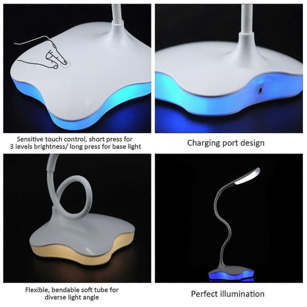 [HT]Comment Touch Skrivebordslampe Bordlampe Rativ Lampe 2025