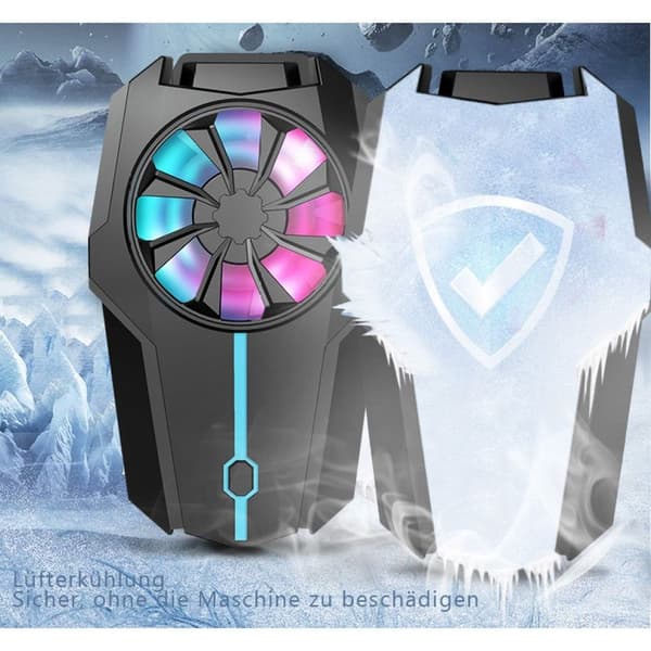 Black Shark FunCooler 2Pro - mobiltelefon køleventilator med LED temperaturdisplay