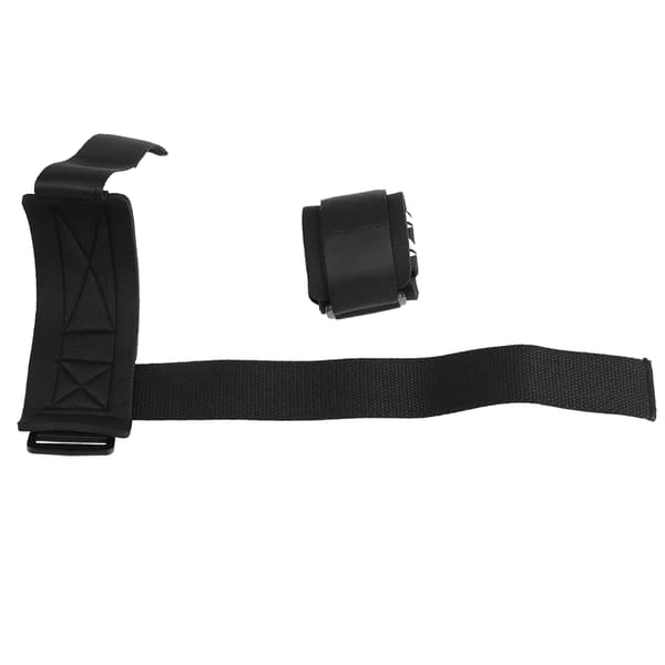2st Tyngdlyftningsbälte Handgrepp Stöd Handledsremmar för Pull Up Horisontell Hantel Sport