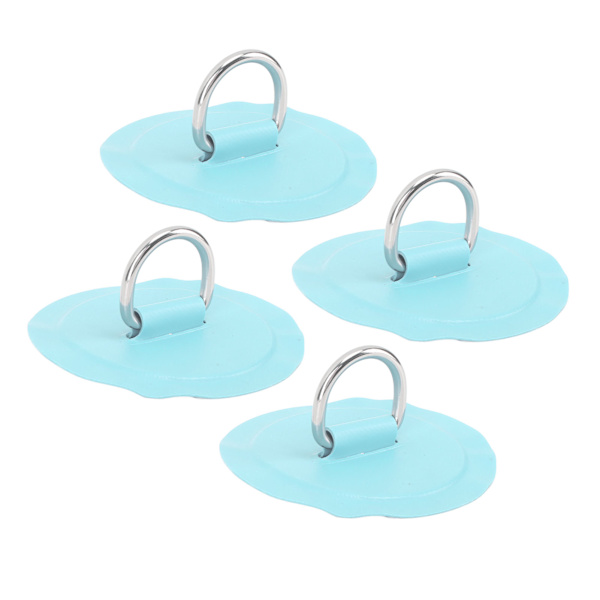 PVC D-ring patch til oppustelig stand up paddle board SUP 4 stk. Mintgrøn