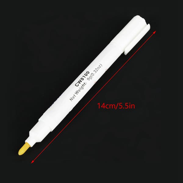 14 cm solpanel loddekolofonium flux pen