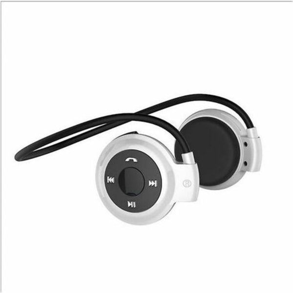 Trådløse hovedtelefoner Sportshovedtelefoner Svedbåndsmikrofon, Bluetooth høretelefoner bag hovedet, foldbare og transport