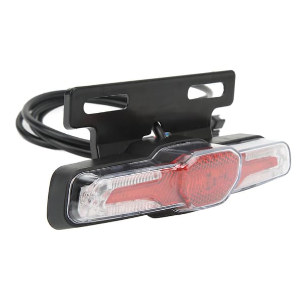 Baklys Elsykkel LED ABS Nattbaklys Blinklys 24‑48V