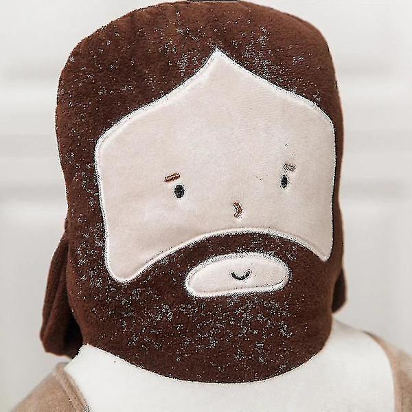 Jesus Kristus Kudde Plyschkudde Fylld Toy Jesus Form Kroppskudde Sängkläder Sovrum Hem50*28cm A