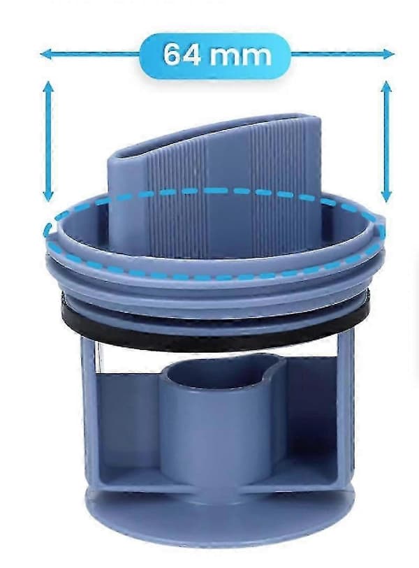 Fnullerfilter til Bosch Serie 4 vaskemaskine, premium nylonnet pumpefilterudskiftning