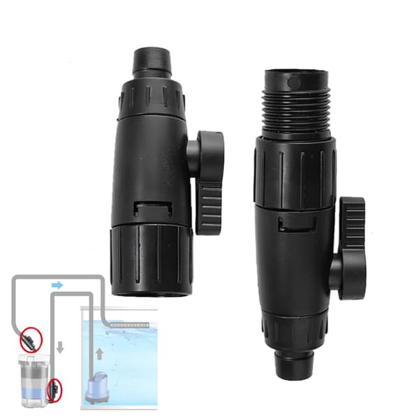 Hurtigkobling Akvariumslange 12mm 0.5 Tommer