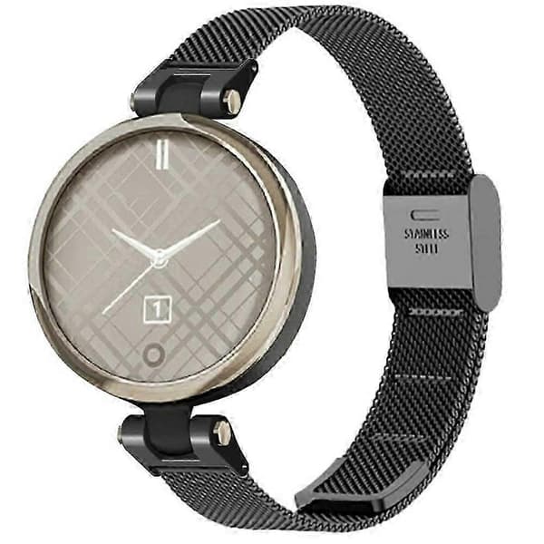 Til Garmin Lily Metal Urrem Milanese Mesh Håndledsrem Erstatning med Værktøj Multicolor Style A