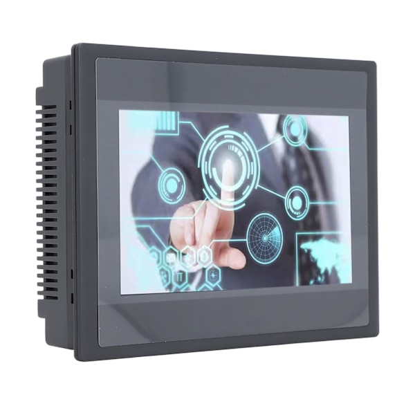 7 tommer TFT LCD HMI Touch Screen 12 Input 8 Output PLC Display Panel til FX3U 20 40 48MRT DC4V 1A