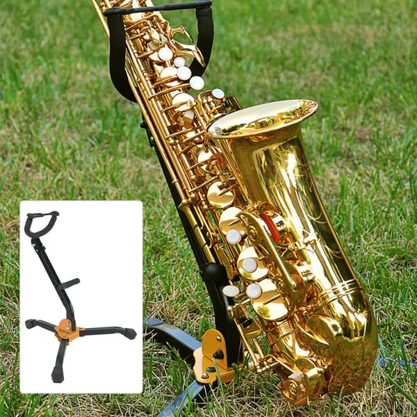 Justerbart Metal Tenorsaxofonstativ