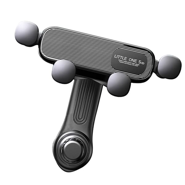 Universal Gravity Biltelefonholder Luftventil Klemme Uttrekkbart Stativ