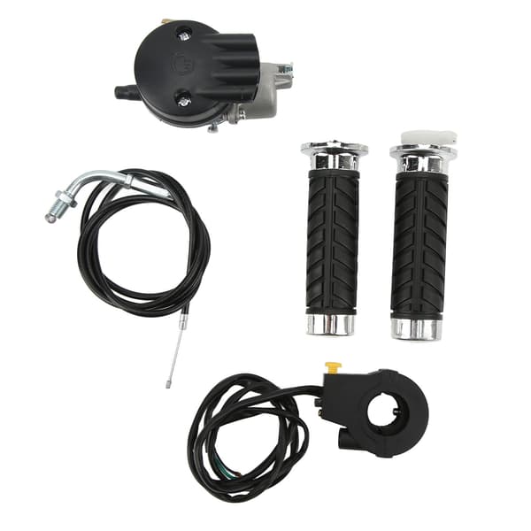 49CC 80CC Motorcykel E Bike Vänster Höger Hand Gas Broms Accelerator Set