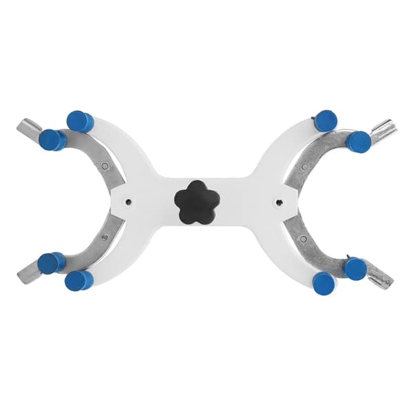 Bilateral jernburette klemme til laboratoriekemiske eksperimenter