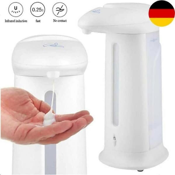 [HT] Gel sæbedispenser automatisk med sensor infrarød PP flaske håndspritdispenser berøringsfri desinfektionsmiddeldispenser