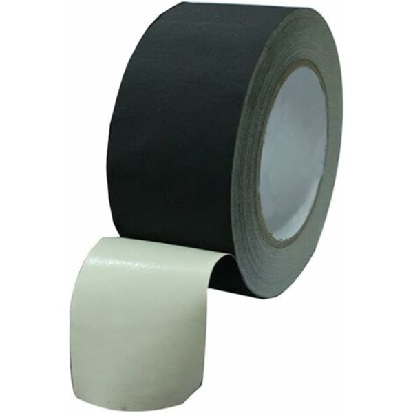 Svart halkfri inomhus-/utomhustejp - (5m x 25mm)