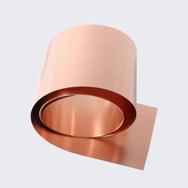 Kobberplade Rent Kobber 1 Meter Multifunktionel Robust Professionel Metalfolie[ht] 0.1mm