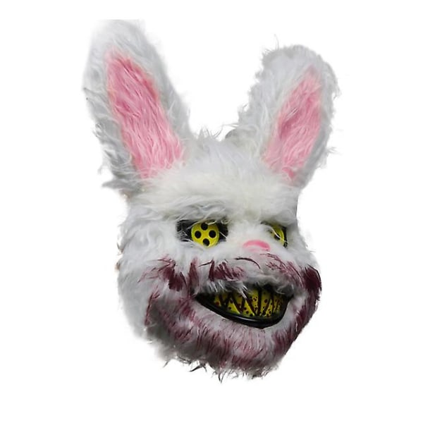 Skræmmende maske halloween cosplay skaldet gammel mand maske rabbit