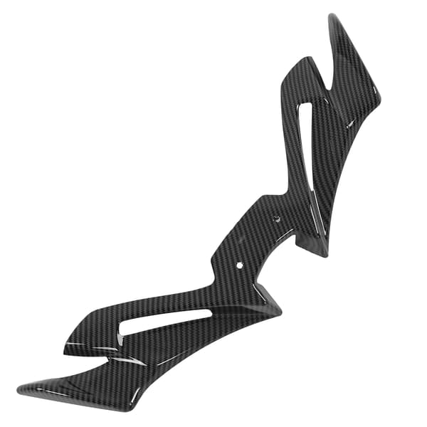 Karbonfiberstil Frontrute Forlengelse Erstatning for Yamaha R25 R3 2019+