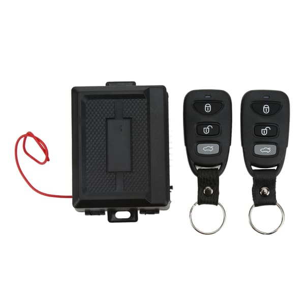 Bilkontroll Central Dörrlås Fjärrkontroll 3 Knapp Nyckellös Universal 12V System