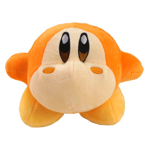 Gult Nintendo-spill Kirby Toy Pose Myk Kid Utstoppet Dukkegave