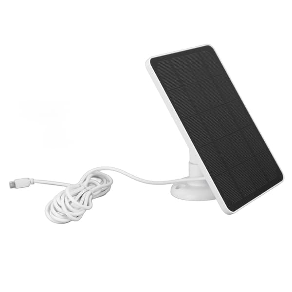 4W5V solpanel för trådlös kamera Vattentät solpanel för laddningsbart batteriövervakningskamera