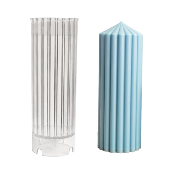 Geometriske plastforme Paraffinvokslys Carnaubavokslys