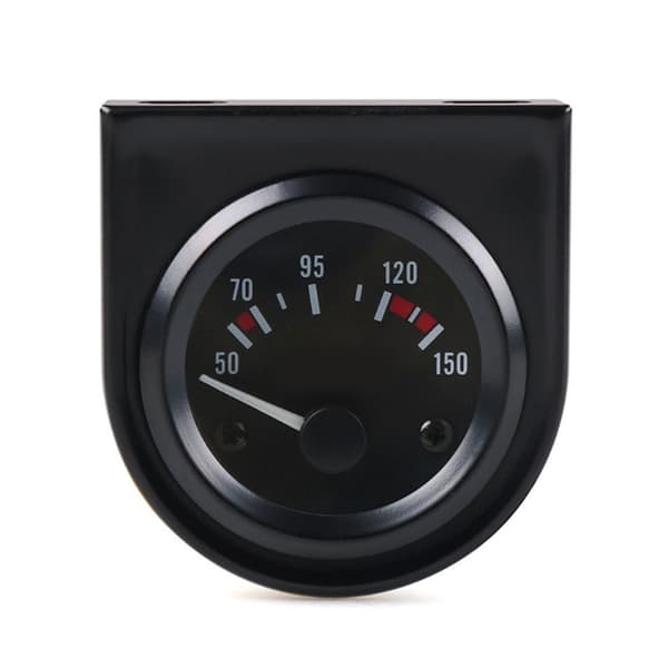 12V Universal 52mm/2in Aluminium 50-150 ℃ Olietermometer med Sensor