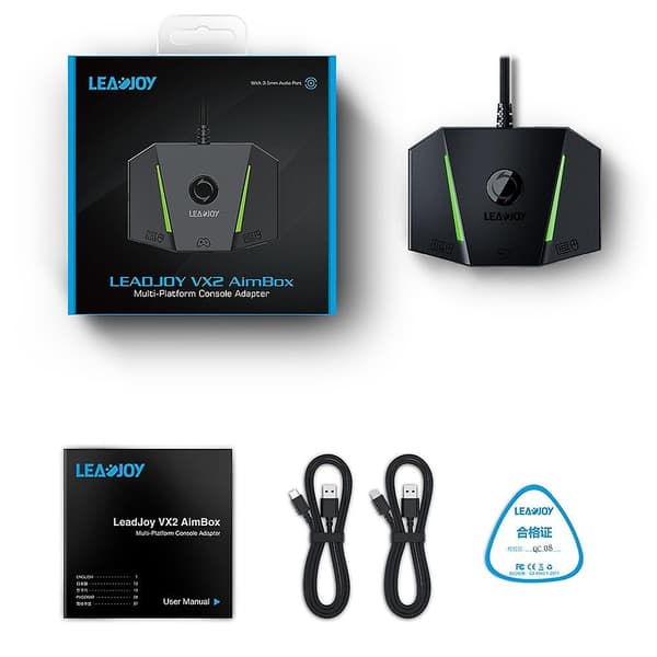LEADJOY VX2 AimBox Tastatur-Mus Adapter - Perfekt