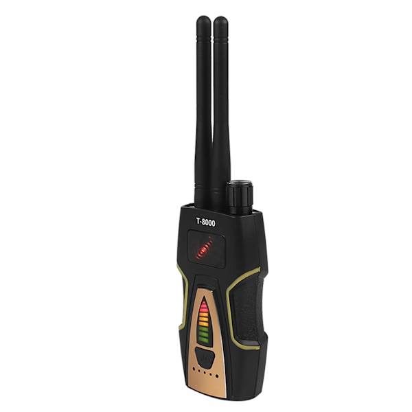 T-8000 RF Signal Detector: GSM Audio Finder & GPS Bug Scanner - Anti-Spy Device