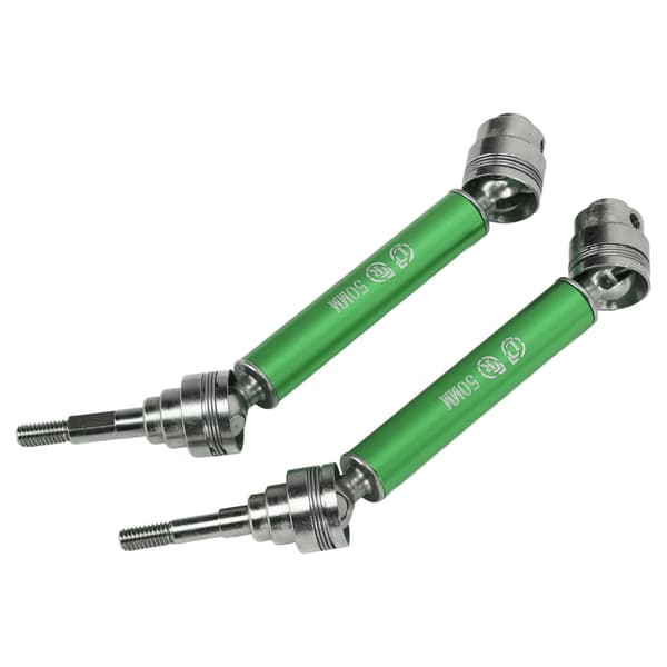 1 par RC forreste drivaksel Stål Aluminiumlegering Rustfri 1/10 forreste transmissionsaksel til TRAXXAS Grøn