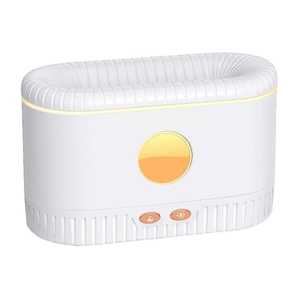 [HT]Flamme-lys luftfukter Aroma Diffuser for soverom white