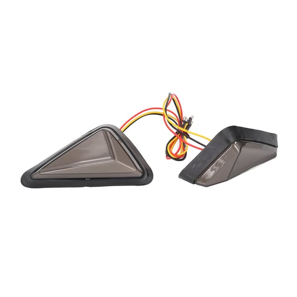 2 stk. Motorcykel LED Blinklys Flush Mount Indikator Blinklys Universal til Motorcykel