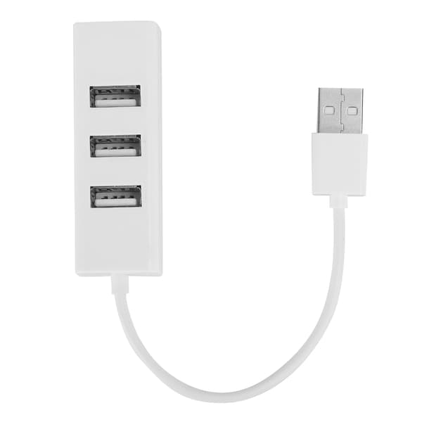 4-Port Hub USB Splitter Dockingstation Bærbare Computerdele OTG Hvid Dataoverførsel