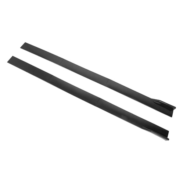6 st Kolfibersidokjolar 3-delade Winglets Diffusers Universal Ersättning för Accord 2m 6.6ft