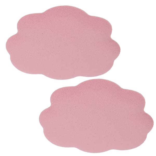 Mjuka skuminlägg för högklackar, smärtlindring, tryckavlastning, rosa