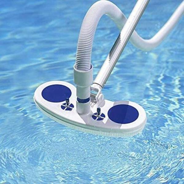 Pooldammsugare Kvasthuvud,Golvborste Borst Poolrengörare Sug Pool Sughuvud Poolrengöringsverktyg H