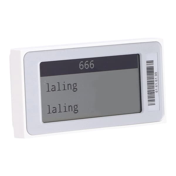 Smart ESL Elektronisk Hyldeetiket 2.1in TFT Display Lavt Strømforbrug Bluetooth