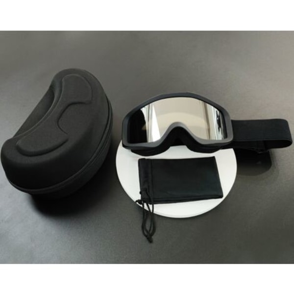 Goggles og Ski Goggles Motorcykel Skateboard Mand Kvinde Antidug sfærisk linse