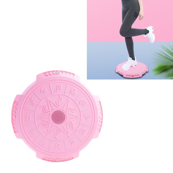 Rosa midjetwisterdisk for sikker og effektiv trening